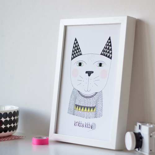 Affiche Knitty Kitty